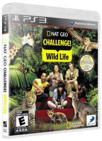 Nat Geo Challenge Wild Life Playstation 3 US box art